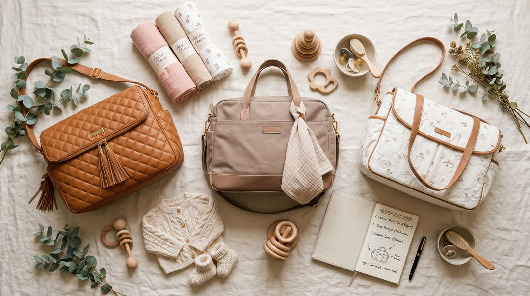 Comment choisir son sac à langer : guide complet pour les jeunes parents - Maison Lunö