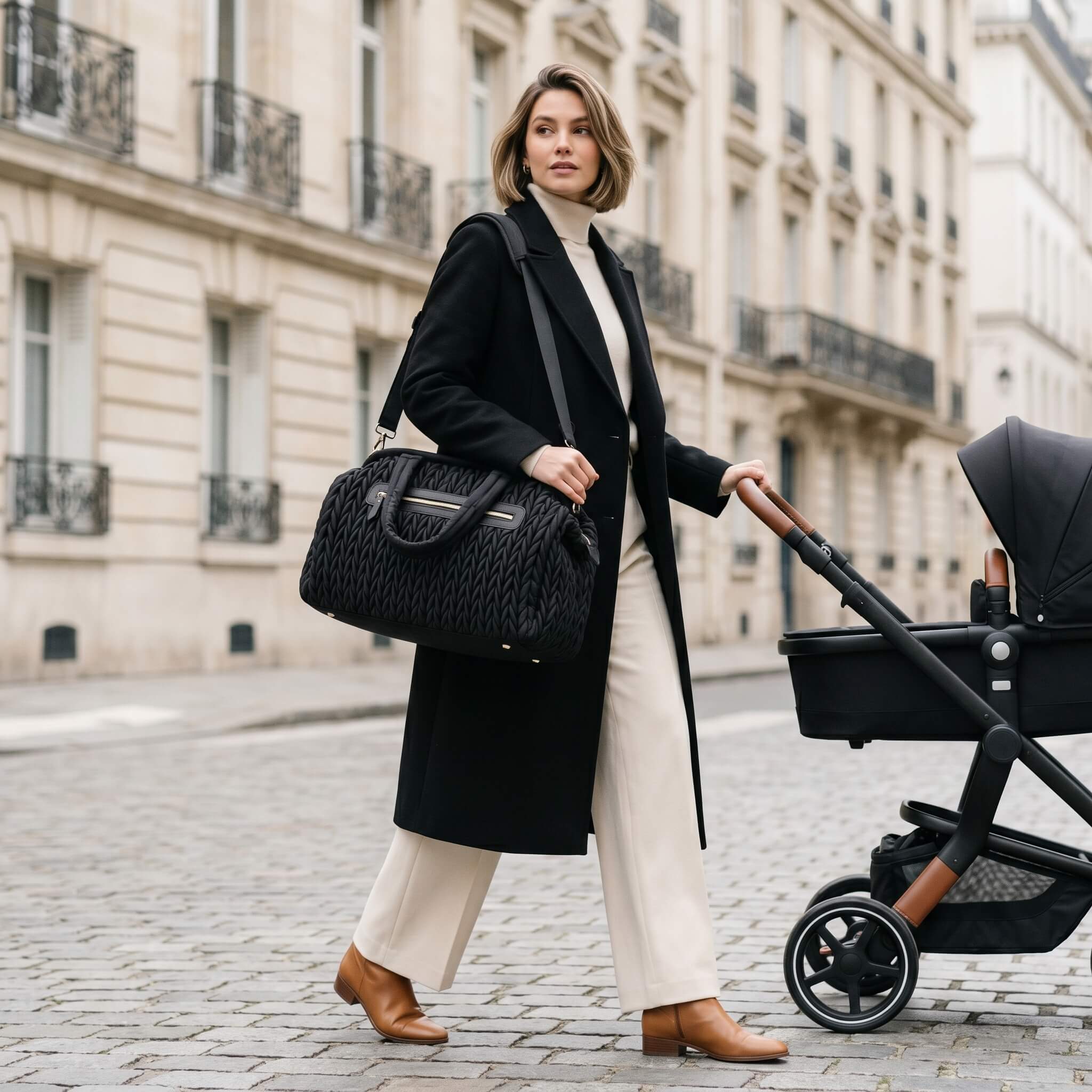 Sac à langer noir