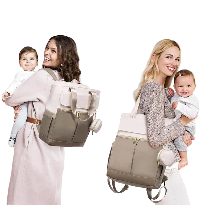 Sac à dos à langer 3 en 1 — Durable imperméable multifonction léger – Maison Lunö (photo 7)
