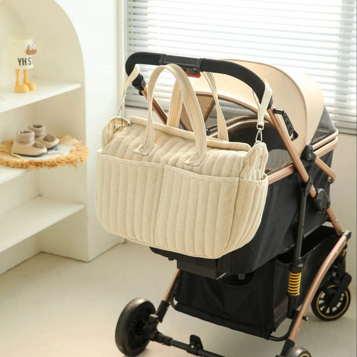 Sac à langer matelassé compact – vue 4