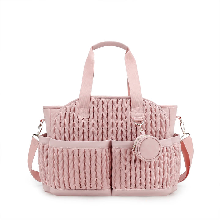 Sac à langer mommy bag multipoche plissé – vue 15