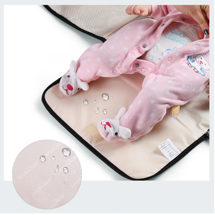 Matelas à langer nomade pliable 2-en-1 – vue 9
