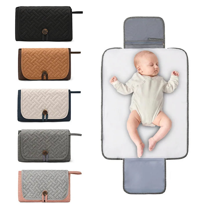 Matelas à langer pliable XL portable – Maison Lunö