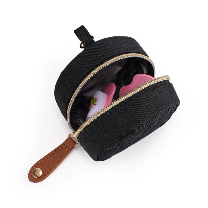 Sac à langer brodé 3 pièces — Motif losange chic grande capacité – Maison Lunö (photo 16)