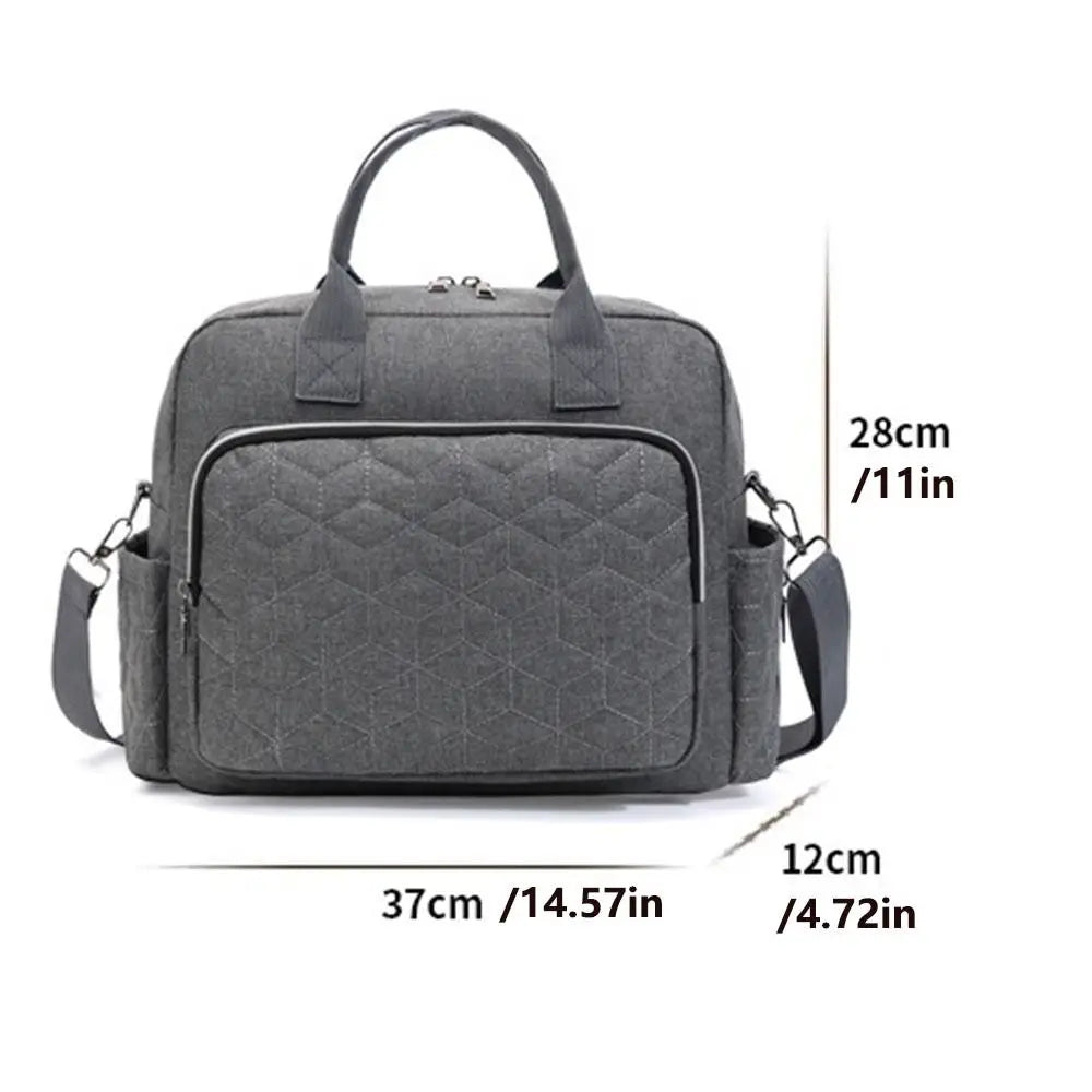 Sac à langer imperméable épaule — Résistant usure quotidien bébé – Maison Lunö (photo 3)