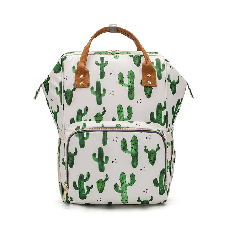 Sac à dos à langer léopard — Tendance maman moderne – Maison Lunö (photo 11)