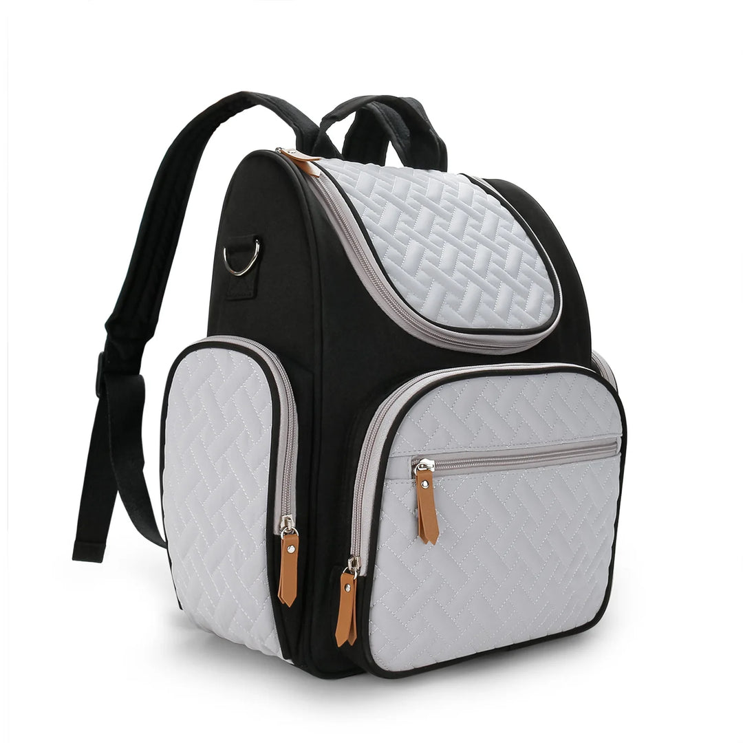 Sac à dos à langer femme enceinte — Léger tendance grande capacité – Maison Lunö (photo 9)