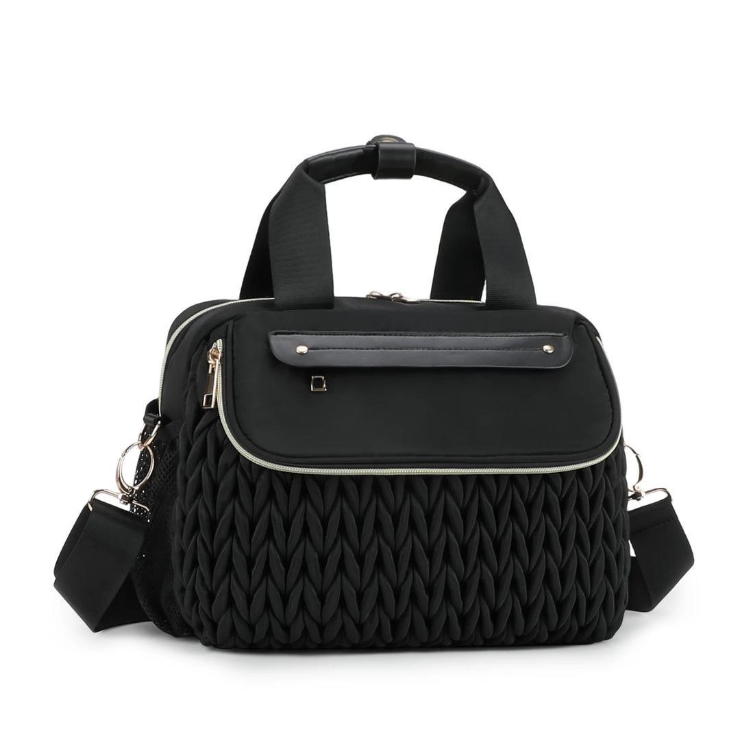 Sac à langer bandoulière matelassé — Maternité portable multifonction – Maison Lunö