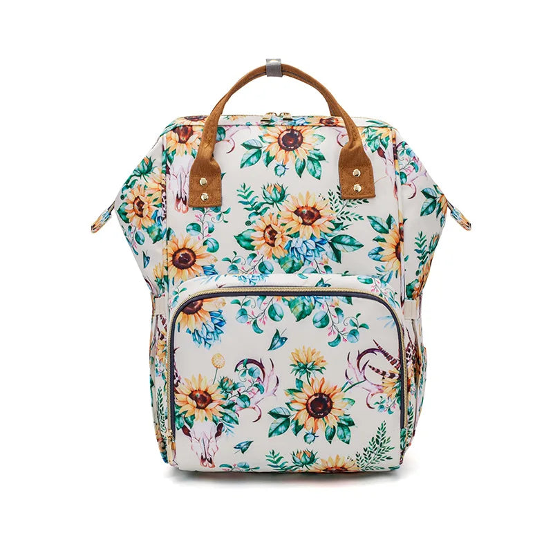 Sac à dos à langer léopard — Tendance maman moderne – Maison Lunö (photo 13)