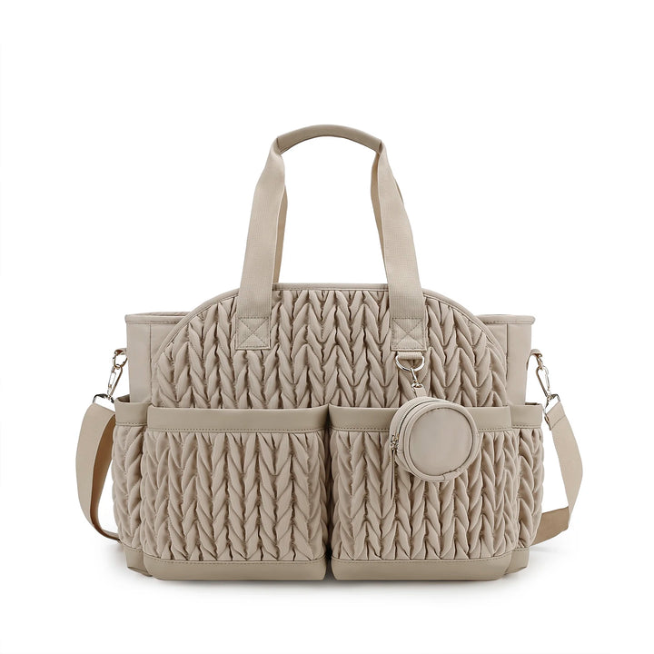 Sac à langer mommy bag multipoche plissé – vue 14