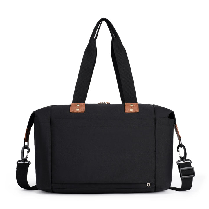 Sac à langer brodé 3 pièces — Motif losange chic grande capacité – Maison Lunö (photo 12)