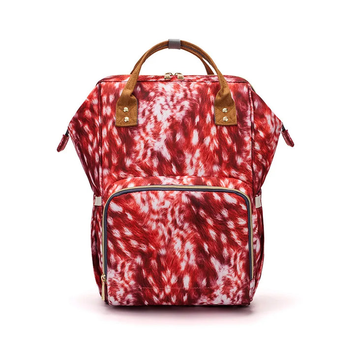 Sac à dos à langer léopard — Tendance maman moderne – Maison Lunö (photo 8)