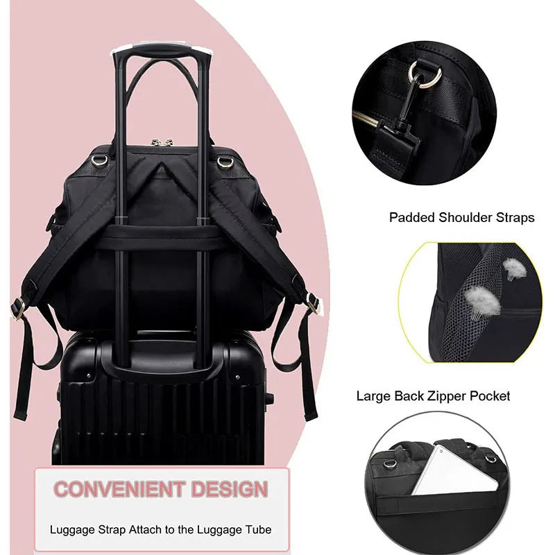 Sac à dos à langer matelassé losanges – vue 3