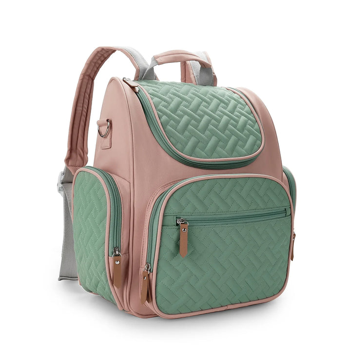 Sac à dos à langer femme enceinte — Léger tendance grande capacité – Maison Lunö (photo 11)