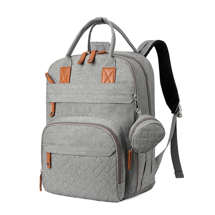 Sac à dos à langer essentiels — Cabas multifonction tapis change inclus – Maison Lunö