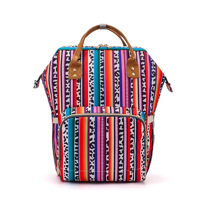 Sac à dos à langer léopard — Tendance maman moderne – Maison Lunö (photo 14)