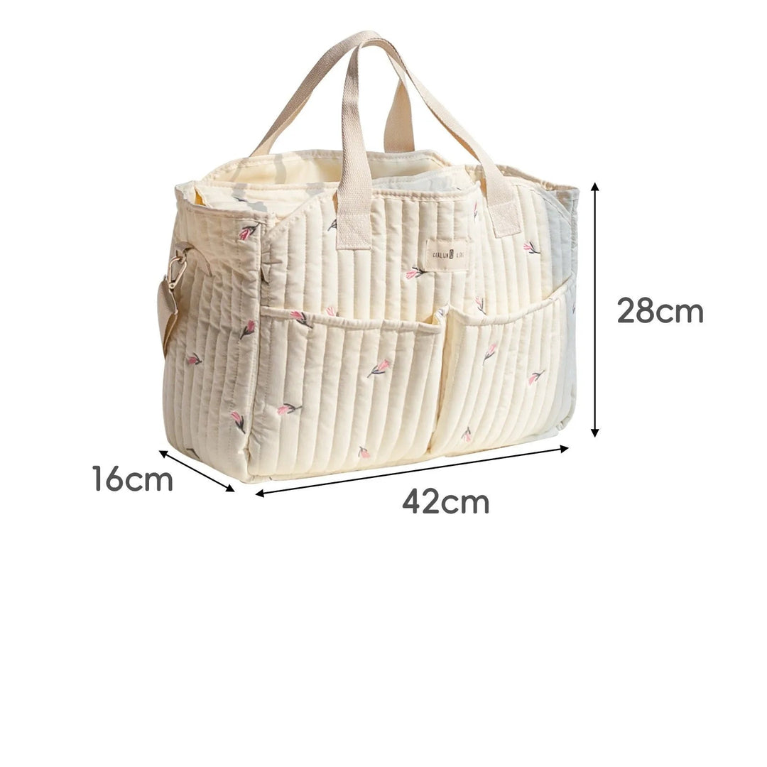 Sac à langer tendance — Besace design moderne épaule – Maison Lunö (photo 2)