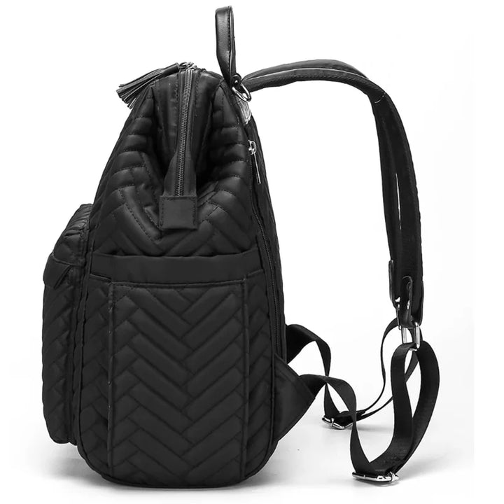 Sac à dos à langer 5 pièces — Élégant grande capacité allaitement – Maison Lunö (photo 3)