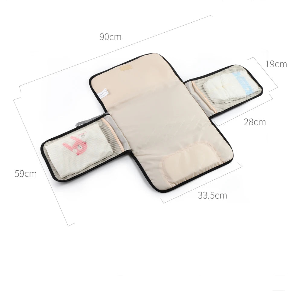 Matelas à langer nomade pliable 2-en-1 – vue 10