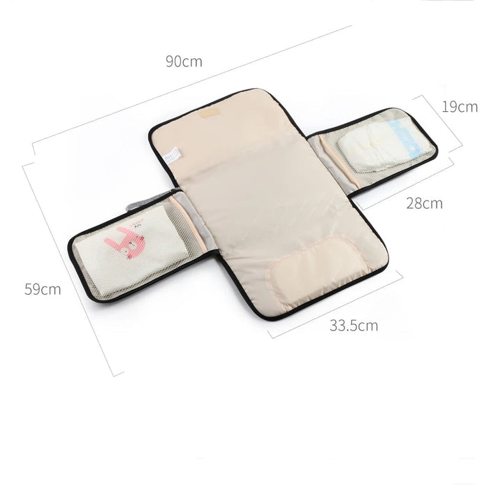 Matelas à langer nomade pliable 2-en-1 – vue 10