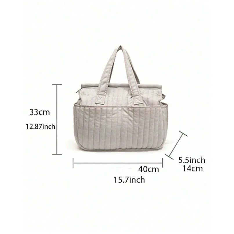 Sac à langer matelassé compact – vue 5