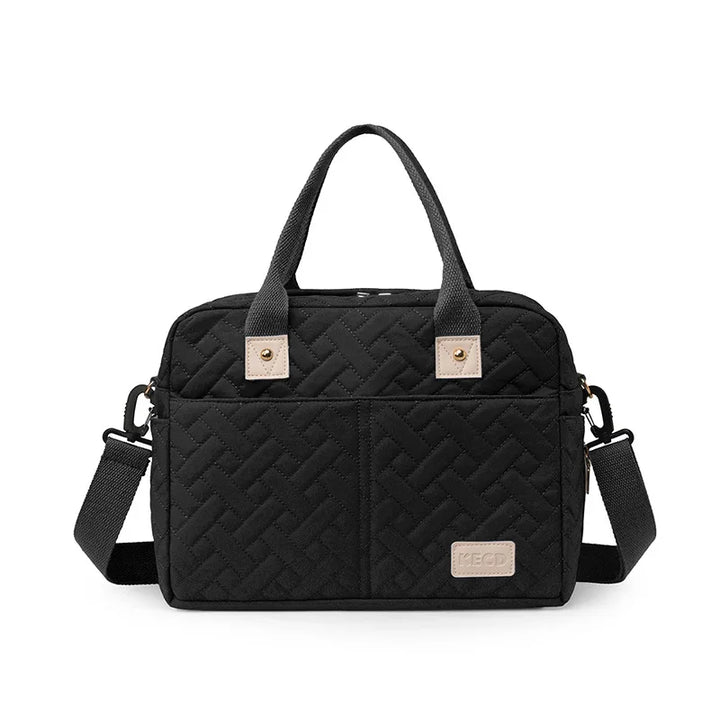 Sac à langer bandoulière portable — Multifonction stockage poussette – Maison Lunö (photo 5)