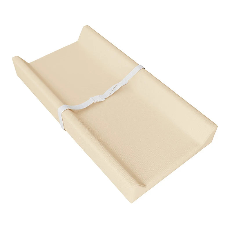 Matelas à langer 80x40 avec sangle de sécurité beige – Maison Lunö