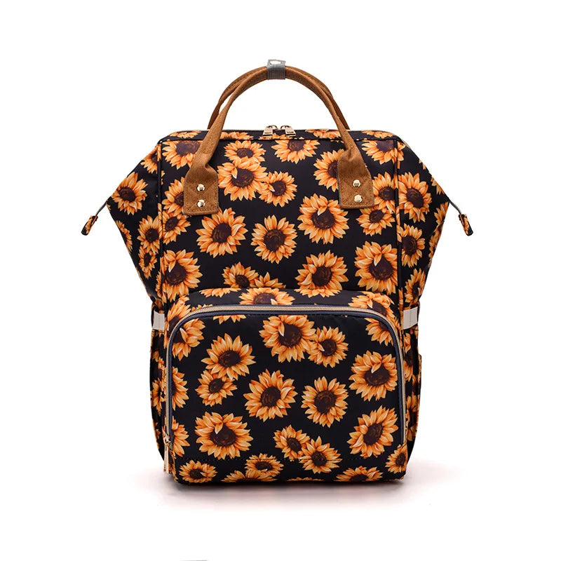 Sac à dos à langer léopard — Tendance maman moderne – Maison Lunö (photo 10)