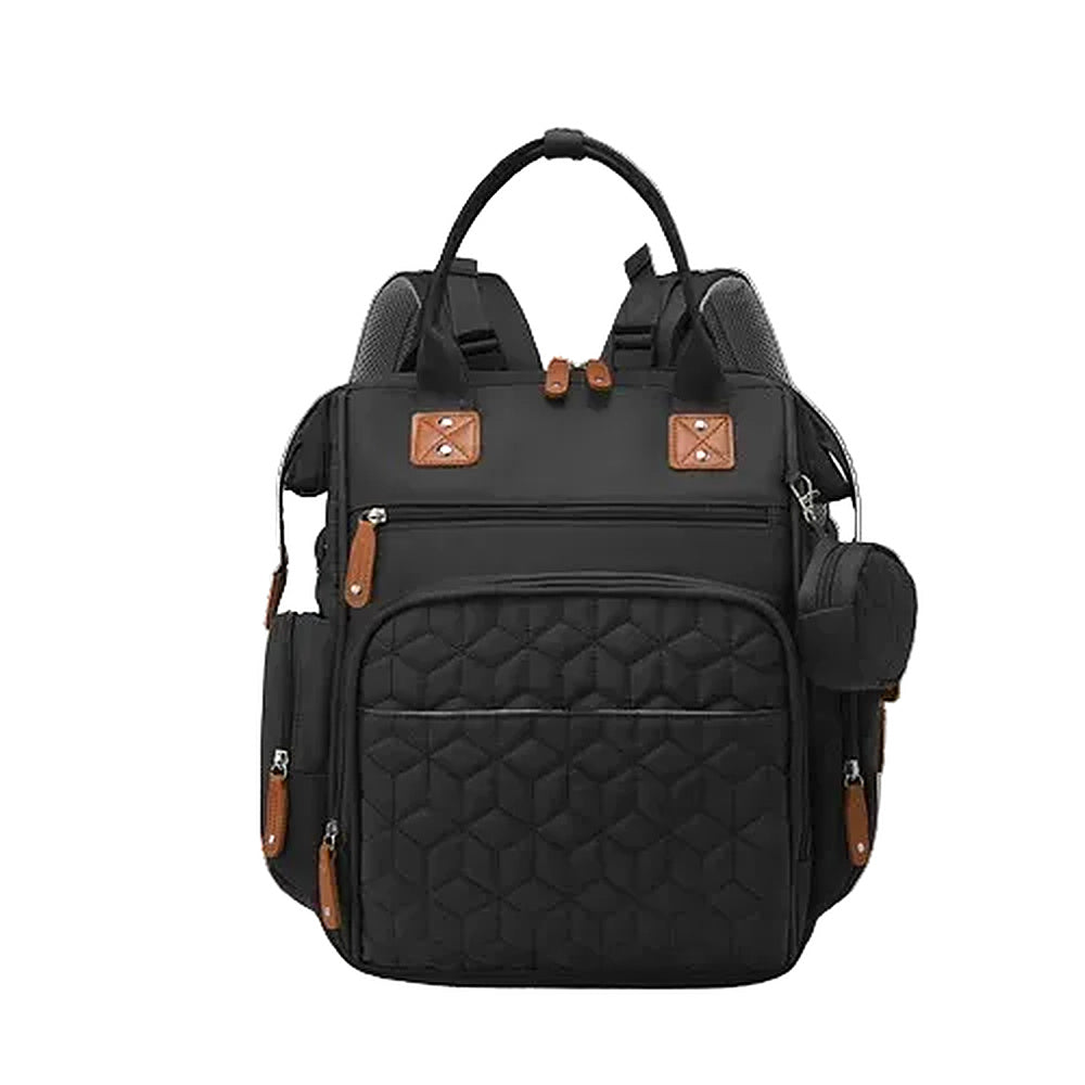 Sac à dos à langer matelassé nid d&