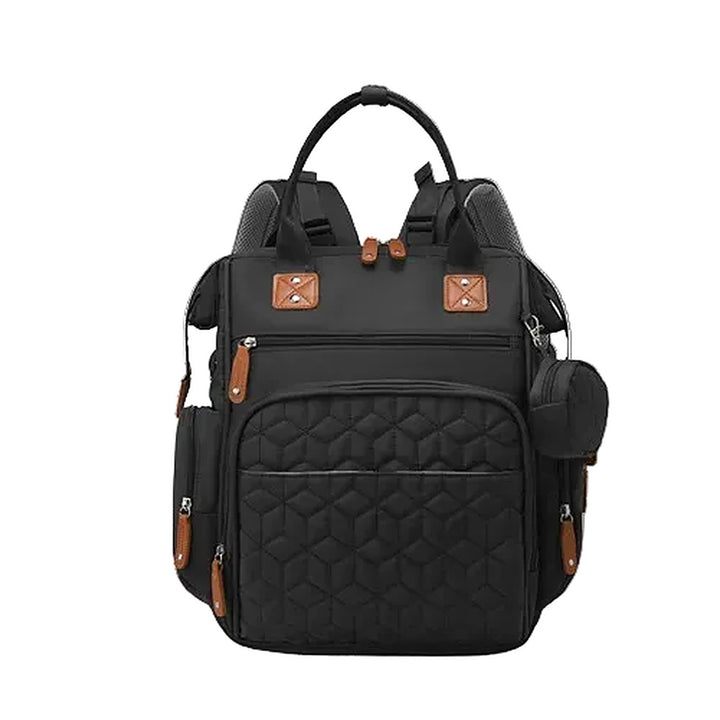 Sac à dos à langer matelassé nid d&