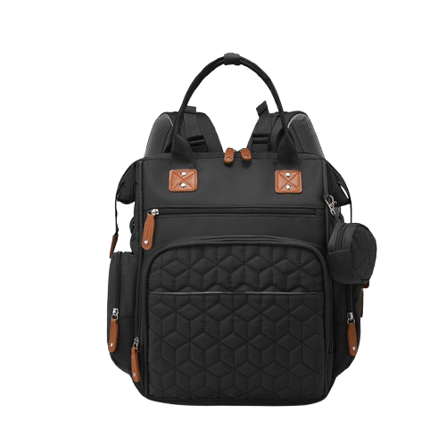 Sac à dos à langer matelassé nid d&