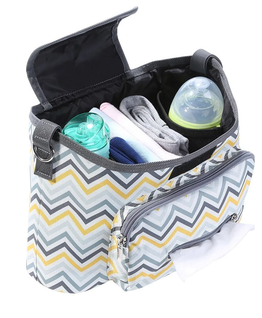 Sac à langer bandoulière poussette — Voyage maman bébé compact – Maison Lunö